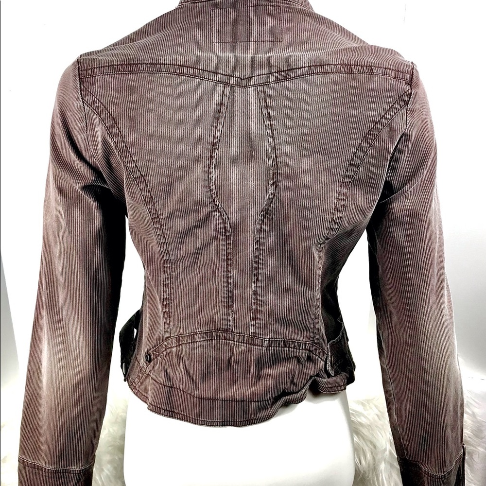 SALT & PEPPER Brown Micro-Corduroy Jacket, Size M, EUC - Picture 7 of 11